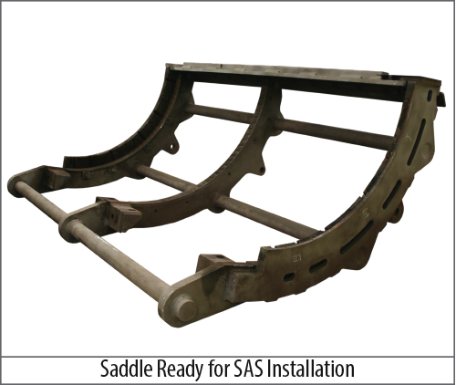 Rotary Crusher Saddle